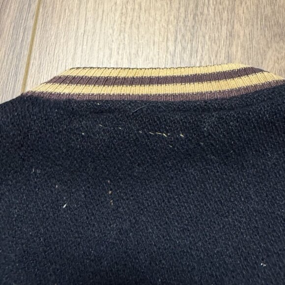 Vintage 50s Champion Running Man Cheshire Football Letterman Jacket Mens 42 - Picture 11 of 16